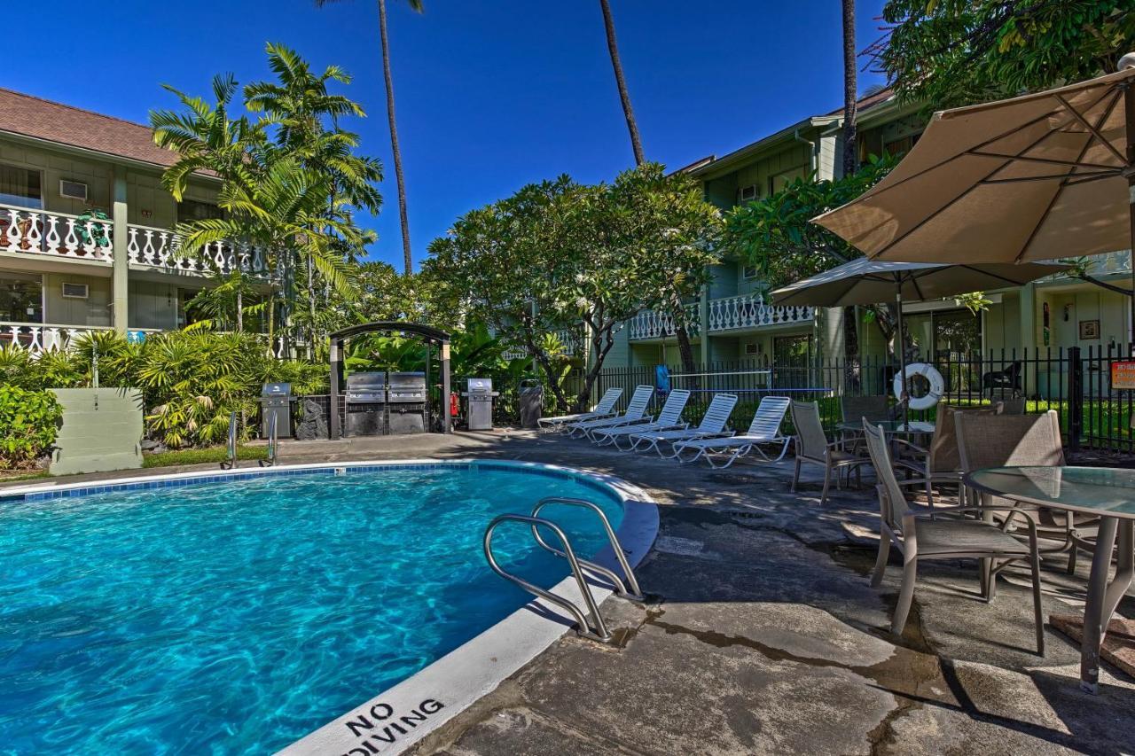 Kailua Studio With Pool Access And Garden Views! Apartamento Exterior foto